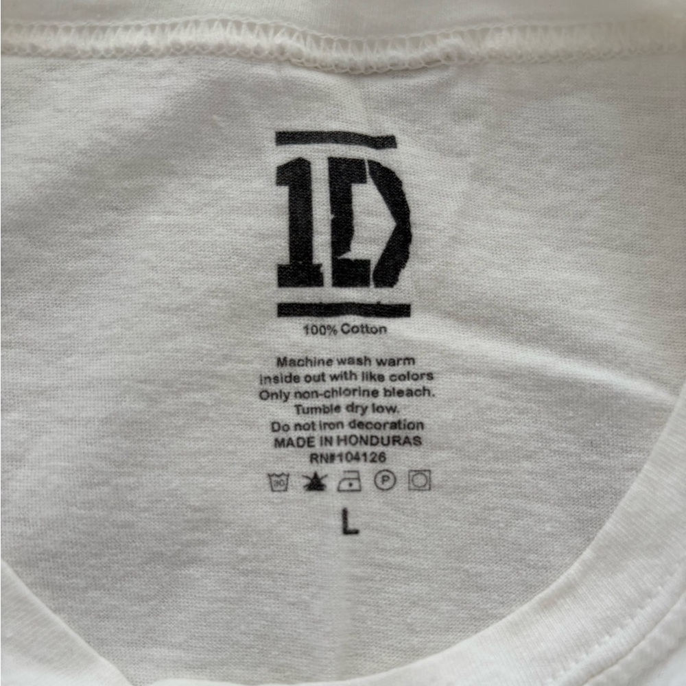 RARE Zayn Malik 1D One Direction Collectible Polaroid Juniors T-Shirt - Picture 4 of 5